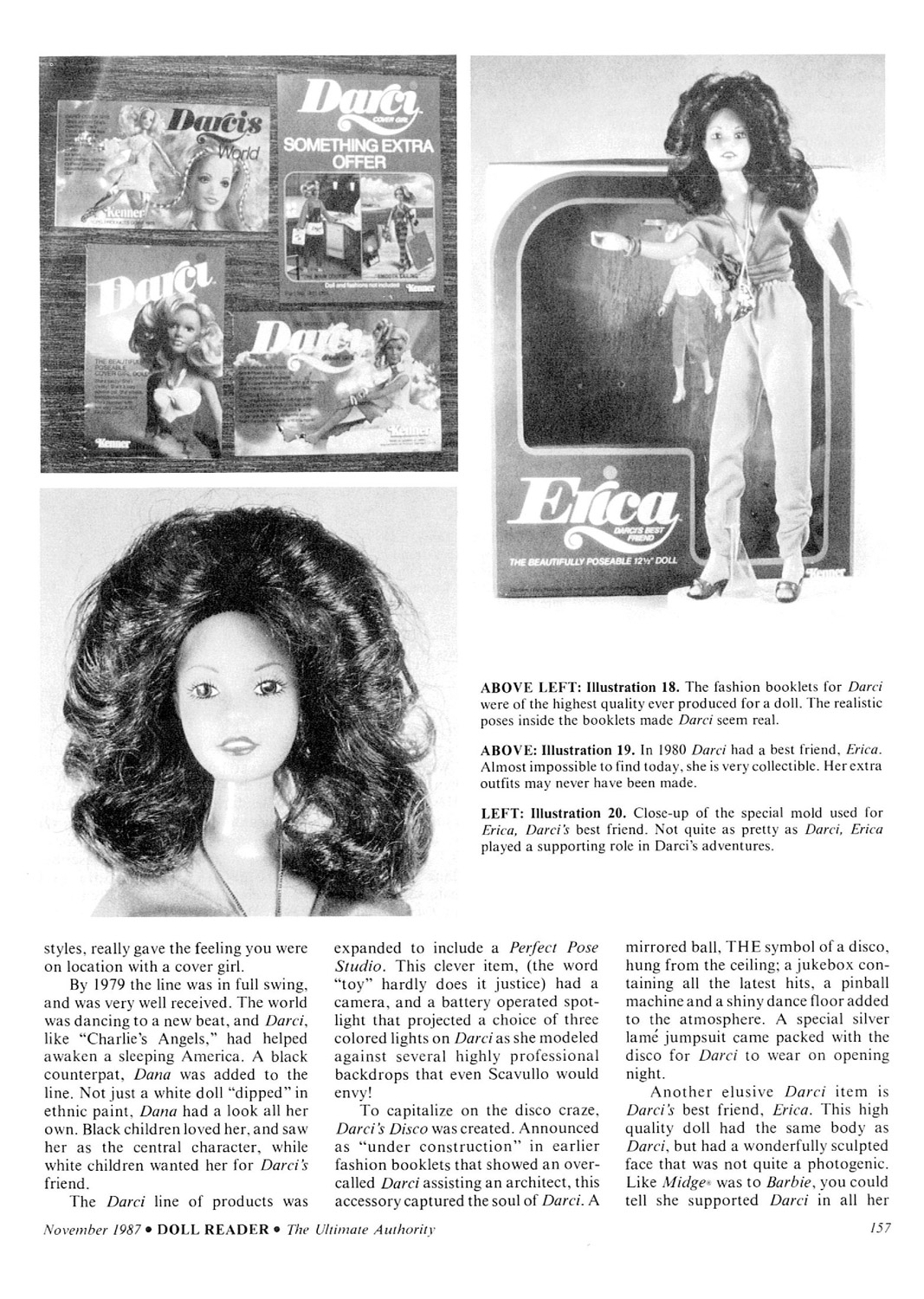 Darci Doll Article from 1987 - Artykuł o Lalce Darci z 1987 Roku.